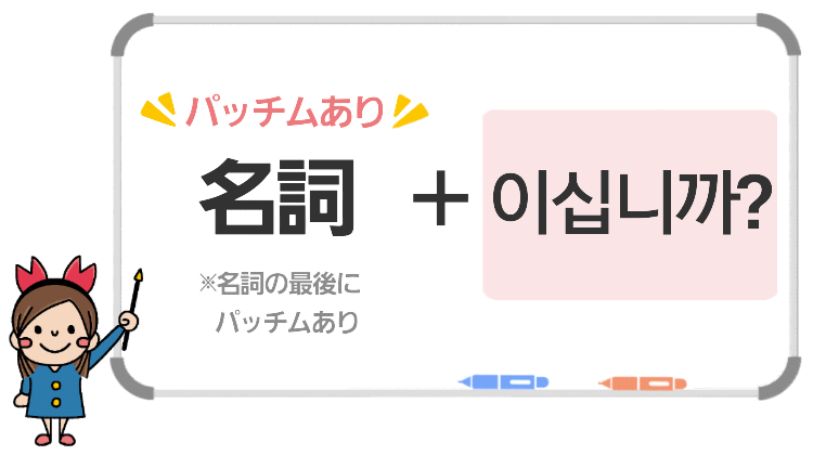 名詞+이십니까?