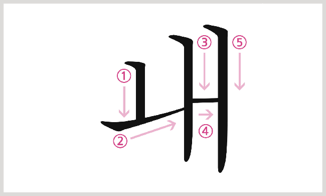 ハングルの書き順 母音 せっかくならきちんと書けた方がいいじゃないか ちびかにの韓ブロ